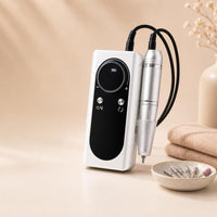 Rechargeable nail drill, white — view 2